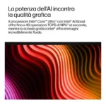 HP E4EX4EA laptop Copilot+ PC Intel Core Ultra 7 Computer portatile 43,9 cm (17.3") Touch screen Full HD 24 GB LPDDR5x-SDRAM 512 GB SSD Wi-Fi 7 (802.11be) Windows 11 Home Argento - immagine 5