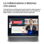 HP DQ6M7AT laptop Intel Core 7 350 Computer portatile 40,6 cm (16") WUXGA 32 GB LPDDR5x-SDRAM 512 GB SSD Wi-Fi 7 (802.11be) Windows 11 Pro AI PC Argento - immagine 8