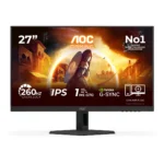AOC G4 27G4ZRE Monitor PC 68,6 cm (27") 1920 x 1080 Pixel Full HD LED Nero, Rosso