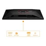 AOC G4 U32G4U Monitor PC 80 cm (31.5") 3840 x 2160 Pixel 4K Ultra HD Nero, Rosso - immagine 4