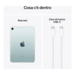 Apple iPad mini Wi-Fi + Cellular 512GB - Blu - immagine 5
