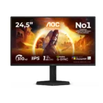 AOC G4 25G4SXU Monitor PC 62,2 cm (24.5") 1920 x 1080 Pixel Full HD LED Nero, Grigio