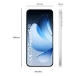 OPPO Reno13 5G AI Smartphone, Tripla fotocamera 50+8+2MP, Selfie 50MP, Display 6.59" 120HZ AMOLED FHD+, 5600mAh, RAM 12GB(Esp4GB/8GB/12GB)+ROM 256GB, [Versione Italia], Plume White - immagine 6