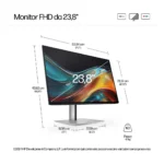 HP Monitor FHD serie 7 Pro da 23,8" - 724pf - immagine 8
