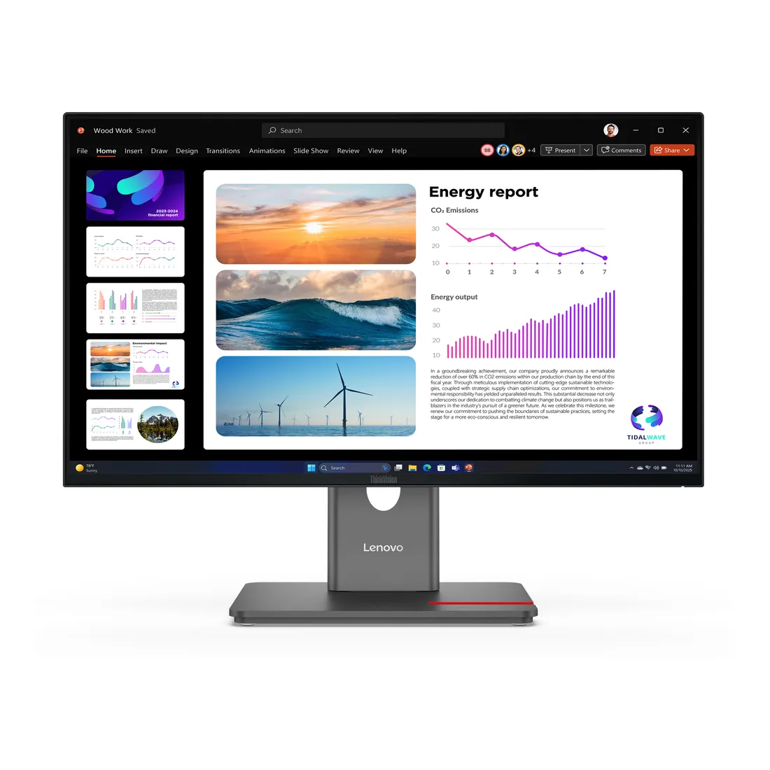 5b4559ee8cbb6da9941cde827a739e65c5f1b7dd.webp Lenovo ThinkVision P24Q-40 Monitor - immagine 1