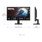 BenQ GW2790P Monitor PC 68,6 cm (27") 1920 x 1080 Pixel Full HD LED Nero - immagine 4