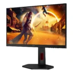 AOC G4 24G4ZR Monitor PC 60,5 cm (23.8") 1920 x 1080 Pixel Full HD LED Nero, Rosso - immagine 6