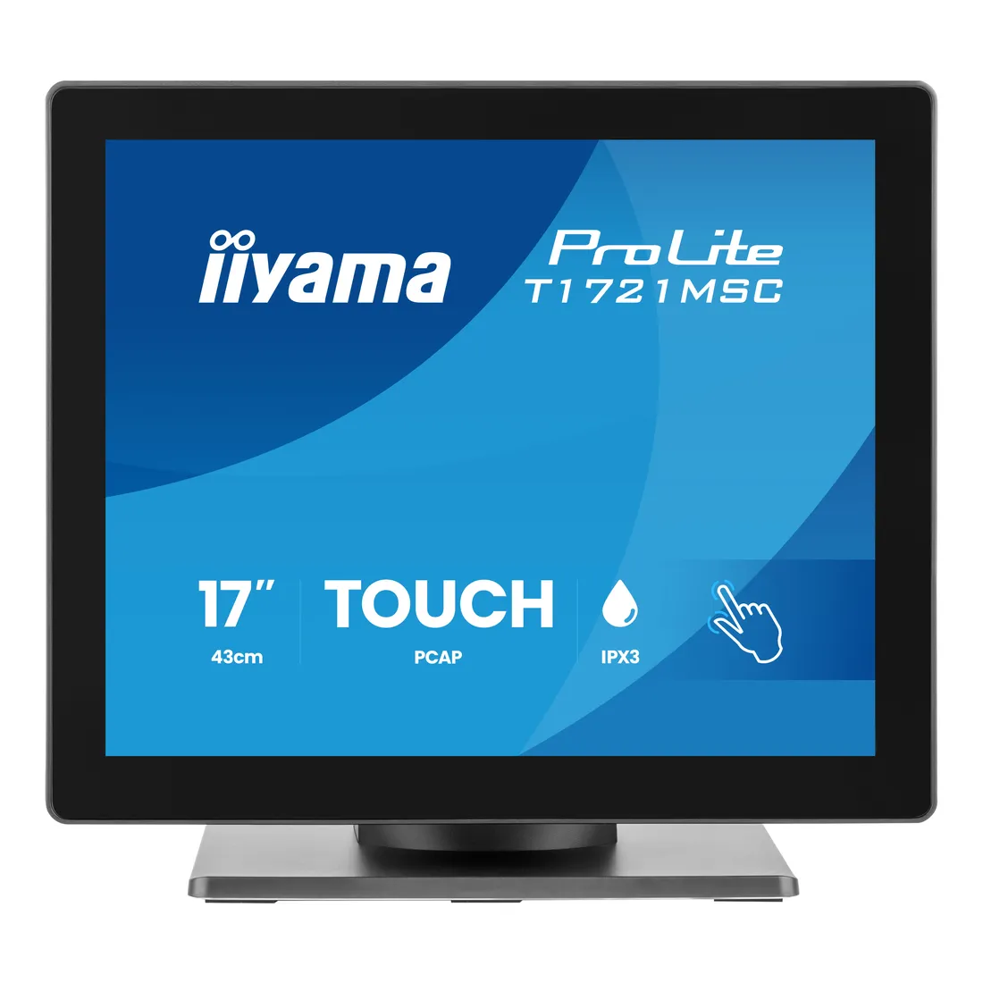 5eff92efe61d716d891a9a09763eb7562625e2ec.webp iiyama ProLite T1721MSC-B3 Monitor PC 43,2 cm (17") 1280 x 1024 Pixel SXGA Touch screen Da tavolo Nero - immagine 1