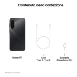 TIM Samsung Galaxy A17 17 cm (6.7") Dual SIM ibrida 4G USB tipo-C 4 GB 128 GB 5000 mAh Nero - immagine 8