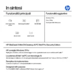 HP EliteDesk 8 Mini G1i AI PC Wolf Pro Security Edition Intel Core Ultra 5 235T 16 GB DDR5-SDRAM 512 GB SSD Windows 11 Pro Mini PC Nero - immagine 3