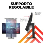 OMEN by HP Monitor da gaming 27" UHD 144 Hz - OMEN 27k - immagine 7