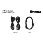 iiyama ProLite XB2491H-B1 Monitor PC 60,5 cm (23.8") 1920 x 1080 Pixel Full HD LCD Nero - immagine 20