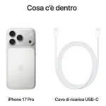 Apple iPhone 17 Pro 256GB Argento - immagine 4