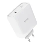 Trust Maxo Caricabatteria a 2 porte USB-C GaN da 65 W - Bianco EU - immagine 2
