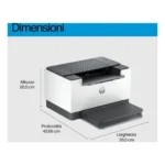 HP LaserJet Stampante M209d - immagine 4