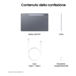 Samsung Galaxy Tab S10+, Tablet AI, Display 12.4" Dynamic AMOLED 2X, Wi-Fi, RAM 12GB, 256GB, 10.090 mAh, Android 14, IP68, Gray, [Versione italiana] 2024 - immagine 7