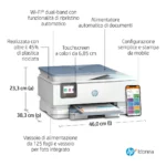 HP ENVY Inspire 7921e Wireless All-in-One Colore Stampante, Instant Ink; Stampa di foto - immagine 6
