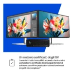 HP E26G8ET PC/stazione di lavoro 265 32 GB DDR5-SDRAM 1 TB SSD Windows 11 Pro SFF AI Workstation, AI PC Nero - immagine 9