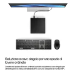 HP EliteDesk 8 Mini G1a Desktop Next Gen AI PC Wolf Pro Security Edition Copilot+ PC 350 16 GB DDR5-SDRAM 512 GB SSD Windows 11 Pro Mini PC - immagine 7