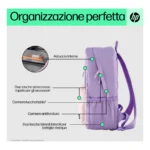 HP Zaino Campus Lavender - immagine 3