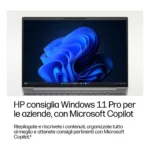HP DQ6M7AT laptop Intel Core 7 350 Computer portatile 40,6 cm (16") WUXGA 32 GB LPDDR5x-SDRAM 512 GB SSD Wi-Fi 7 (802.11be) Windows 11 Pro AI PC Argento - immagine 9