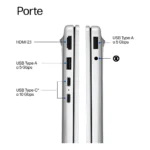 HP E4EW9EA laptop Copilot+ PC Computer portatile 40,6 cm (16") 2K 24 GB DDR5-SDRAM 512 GB SSD Wi-Fi 6 (802.11ax) Windows 11 Home Grigio, Argento - immagine 5