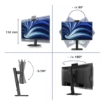 Philips Serie 3000 24B2U3301H/00 Monitor PC 60,5 cm (23.8") 1920 x 1080 Pixel Full HD LCD Nero - immagine 3