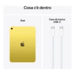 Apple iPad 11" Wi-Fi 512GB Giallo - immagine 6