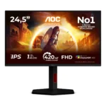 AOC G4 25G4KUR Monitor PC 62,2 cm (24.5") 1920 x 1080 Pixel Full HD LED Nero, Rosso