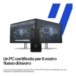 HP E26G3ET PC/stazione di lavoro 265 32 GB DDR5-SDRAM 1 TB SSD Windows 11 Pro Tower AI Workstation, AI PC Nero - immagine 6