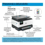 HP OfficeJet Pro 9122e Wireless All-in-One Colore Stampante, Instant Ink; Stampa fronte/retro - immagine 5