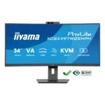 iiyama ProLite XCB3497WQSNPH-B1 Monitor PC 86,4 cm (34") 3440 x 1440 Pixel UltraWide Quad HD LED Nero - immagine 2