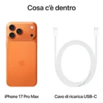 Apple iPhone 17 Pro Max 1TB Arancione Cosmico - immagine 4