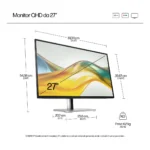 HP Series 5 Monitor serie 5 Pro QHD 27" - 527pq - immagine 8