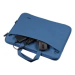 Trust Bologna Sottile borsa per laptop ecocompatibile, per laptop da 16 pollici - Blu - immagine 6