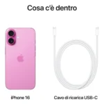 Apple iPhone 16 128GB Rosa - immagine 9