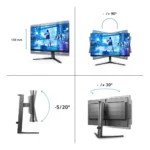 Philips Evnia 5000 25M2N5200U/00 Monitor PC 62,2 cm (24.5") 1920 x 1080 Pixel Full HD LCD Grigio - immagine 3