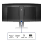 Philips B Line 345B1C/00 Monitor PC 86,4 cm (34") 3440 x 1440 Pixel Quad HD LCD Nero - immagine 5