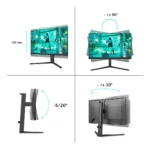 Philips Evnia 24M2N3200A/00 Monitor PC 60,5 cm (23.8") 1920 x 1080 Pixel Full HD LCD Nero - immagine 4