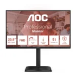 AOC 24E4U Monitor PC 60,5 cm (23.8") 1920 x 1080 Pixel Full HD LED Nero - immagine 2