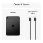 Apple iPad Pro 11" Wi-Fi + Cellular 1TB display standard Nero Siderale - immagine 6