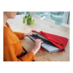 Trust Bologna Sottile borsa per laptop ecocompatibile, per laptop da 16 pollici - Rosso - immagine 11