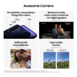 Samsung Galaxy A57 5G 17 cm (6.7") Doppia SIM Android 16.0 USB tipo-C 8 GB 256 GB 5000 mAh Grigio - immagine 4