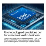HP DQ6M7AT laptop Intel Core 7 350 Computer portatile 40,6 cm (16") WUXGA 32 GB LPDDR5x-SDRAM 512 GB SSD Wi-Fi 7 (802.11be) Windows 11 Pro AI PC Argento - immagine 7