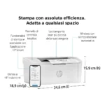 HP LaserJet Stampante M110w - immagine 9