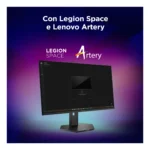 Lenovo Legion 27Q-10 OLED - Monitor Gaming 26.5" QD-OLED Flat QHD 2560x1440 0 240Hz 0.03ms - AMD FreeSync Premium + VESA AdaptiveSync 2xHDMI 2.1 + 1xDP 1.4 - Stand Height + Tilt + Swivel + Pivot Cavo DP incluso - immagine 4