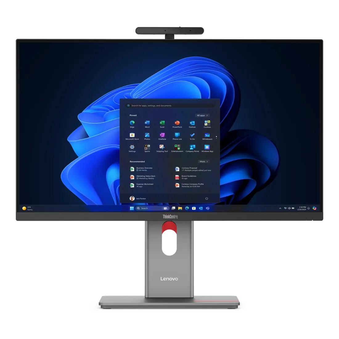 8cc3f638d1ca0acb532d5399cd74ebb42668e083.webp Lenovo ThinkCentre M90a Pro Gen 6 Intel Core Ultra 5 225 68,6 cm (27") 2560 x 1440 Pixel PC All-in-one 16 GB DDR5-SDRAM 512 GB SSD Windows 11 Pro Wi-Fi 6E (802.11ax) Nero - immagine 1