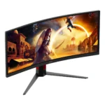 AOC G4 CU34G4CA Monitor PC 86,4 cm (34") 3440 x 1440 Pixel Wide Quad HD Nero, Rosso - immagine 10