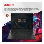 HP E4FB4EA laptop Intel Core Ultra 7 40,6 cm (16") 2.5K 32 GB DDR5-SDRAM NVIDIA GeForce RTX 5070 Wi-Fi 6 (802.11ax) FreeDOS AI PC Nero - immagine 14