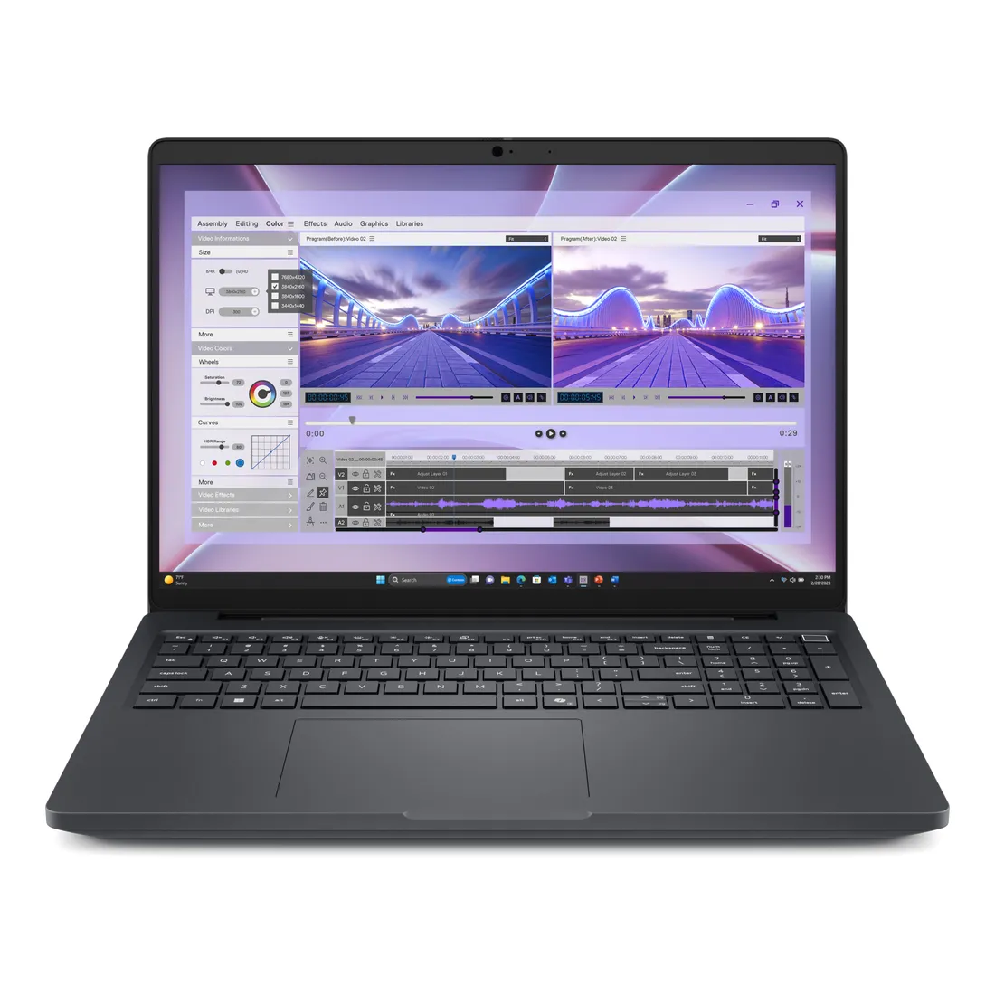 8ff01589644680c16b3b281d617ae3f05ace16b9.webp DELL Pro Max 16 MC16250 Intel Core Ultra 7 265H Workstation mobile 40,6 cm (16") Full HD+ 32 GB DDR5-SDRAM 1 TB SSD NVIDIA RTX PRO 2000 Blackwell Wi-Fi 7 (802.11be) Windows 11 Pro Nero Italiano - immagine 1